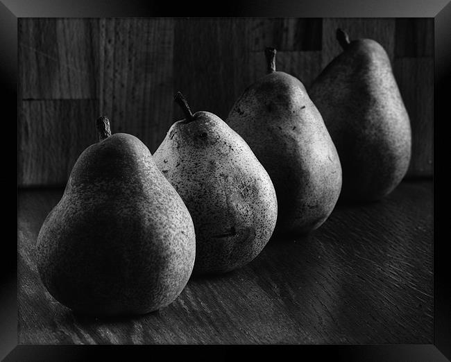 Pears Framed Print by Paul Want