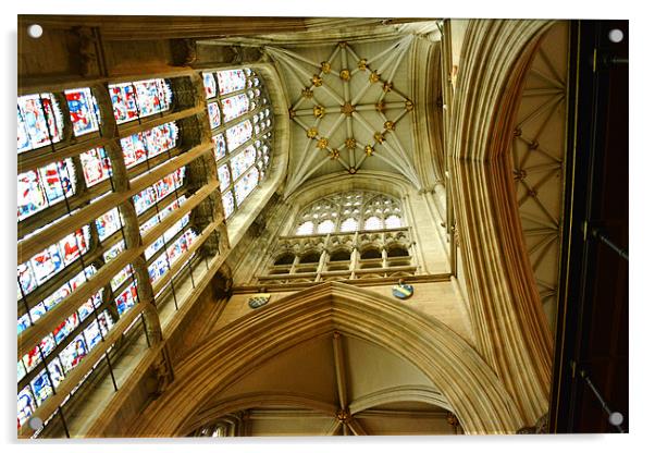 York Minster Acrylic by Luke Wakely