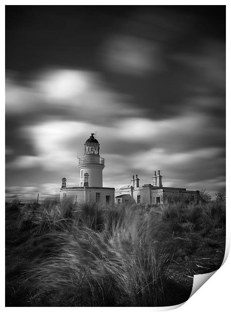Chanonry light house Print by Macrae Images