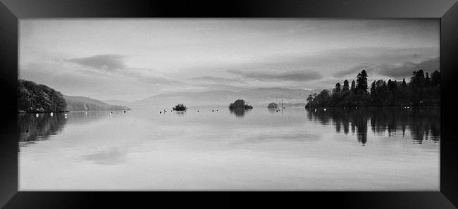 Lake Windermere Framed Print by Paul Want
