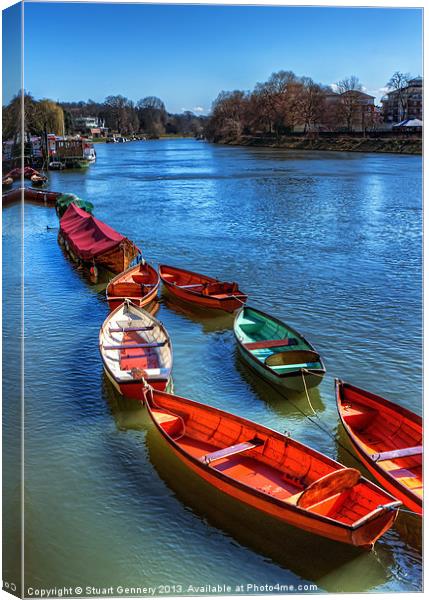 Richmond-Upon-Thames Canvas Print by Stuart Gennery