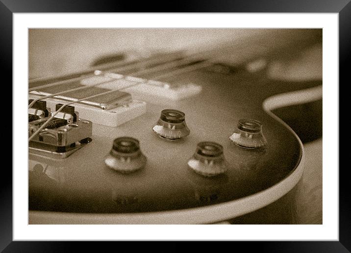 Dusty Bass Framed Mounted Print by christopher darmanin