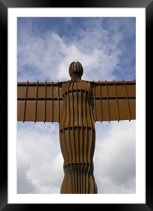 Angel of the North Framed Mounted Print by Philip Teale