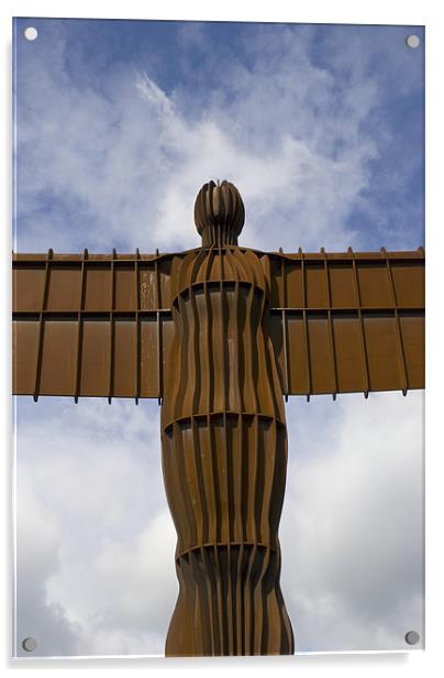 Angel of the North Acrylic by Philip Teale