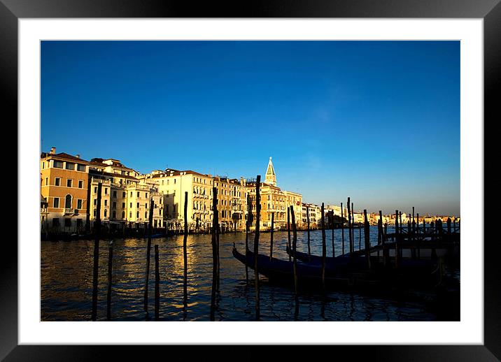 Grand Canal Framed Mounted Print by Philip Teale