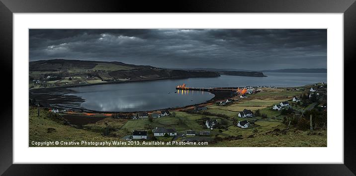 Uig Dawn, Isle of Skye, Scotland Framed Mounted Print by Creative Photography Wales