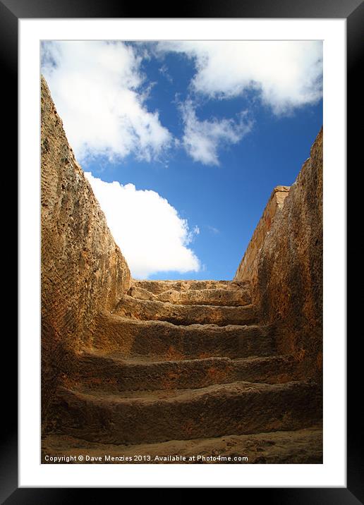 Stairway to Heaven Framed Mounted Print by Dave Menzies