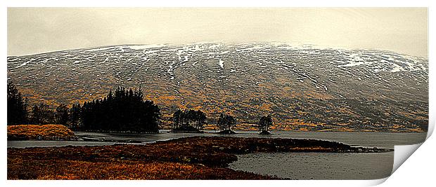 corrour winter Print by dale rys (LP)