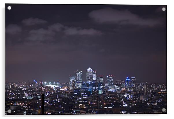 London Nights 2 Acrylic by Jason Green