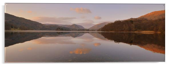 The Lake District: Grasmere Panorama Acrylic by Rob Parsons