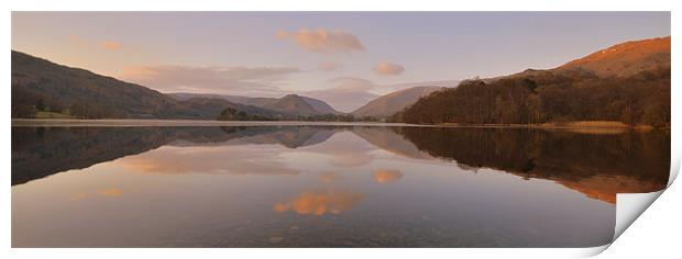 The Lake District: Grasmere Panorama Print by Rob Parsons
