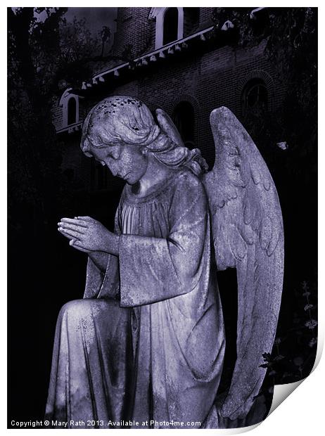 Angel Print by Mary Rath