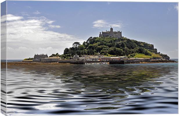 St Michaels Mount Canvas Print by Peter Cope