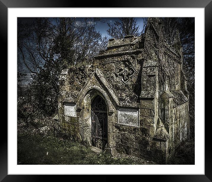 Church Buildings HDR Framed Mounted Print by Ian Johnston  LRPS