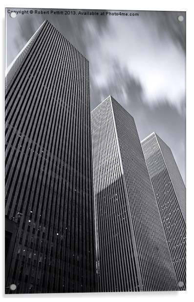 Skyscraper Acrylic by Robert Pettitt