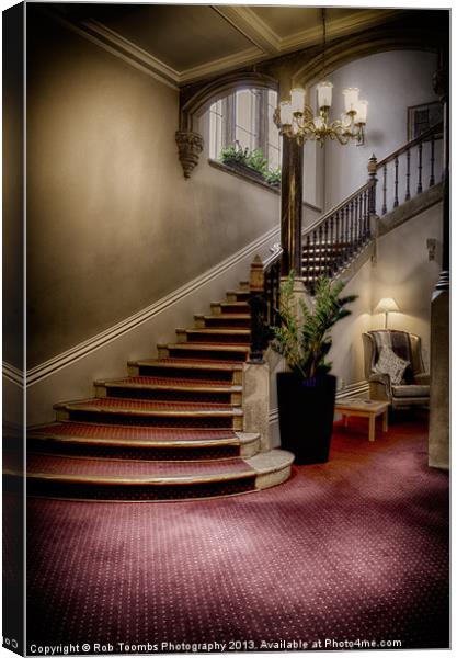 THE STAIRCASE Canvas Print by Rob Toombs