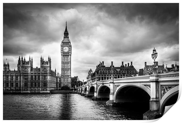 Westminster In London Print by Jonny Essex