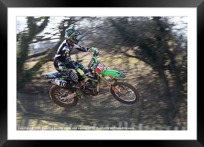 Tommy Searle Framed Mounted Print by Mark Bunning