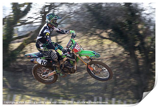Tommy Searle Print by Mark Bunning