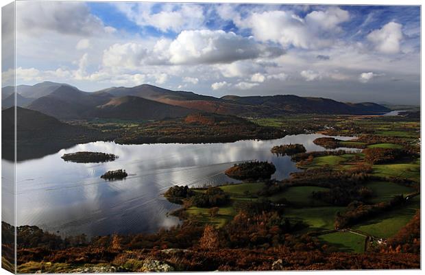View from Walla Crag Canvas Print by Ian Duffield