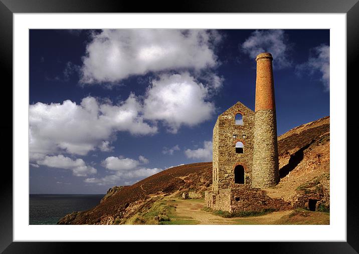 Towanroath Engine House Framed Mounted Print by Ian Duffield