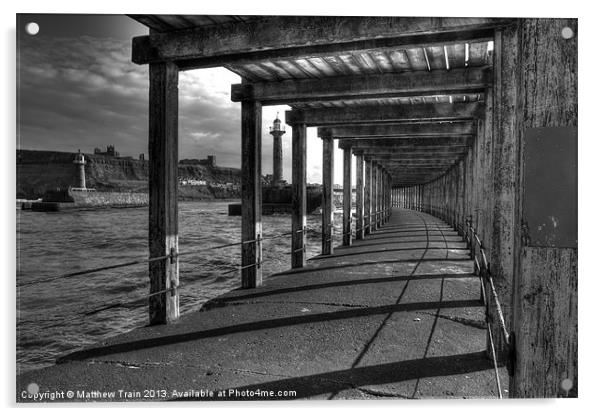Under the Pier Acrylic by Matthew Train
