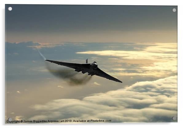 101 Squadron Acrylic by J Biggadike
