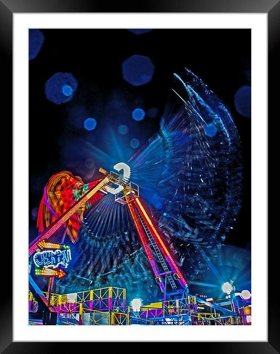 All the Fun of the Fair Framed Mounted Print by Rupert Gladstone