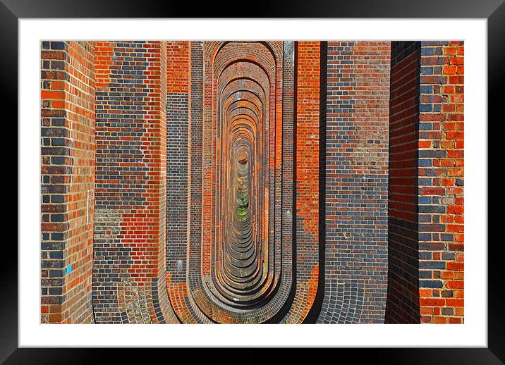 Balcombe Ouse viaduct Framed Mounted Print by Gö Vān