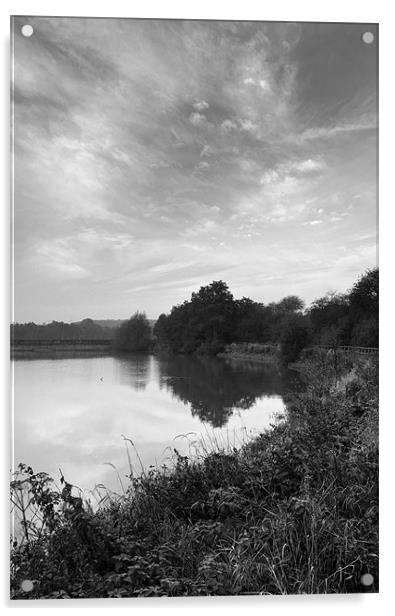 Ulley Reservoir Near Rotherham,South Yorkshire Acrylic by Darren Galpin