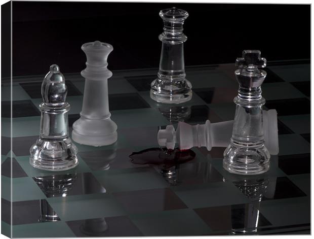 Check Mate Canvas Print by Andrew Cundell