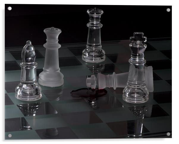 Check Mate Acrylic by Andrew Cundell