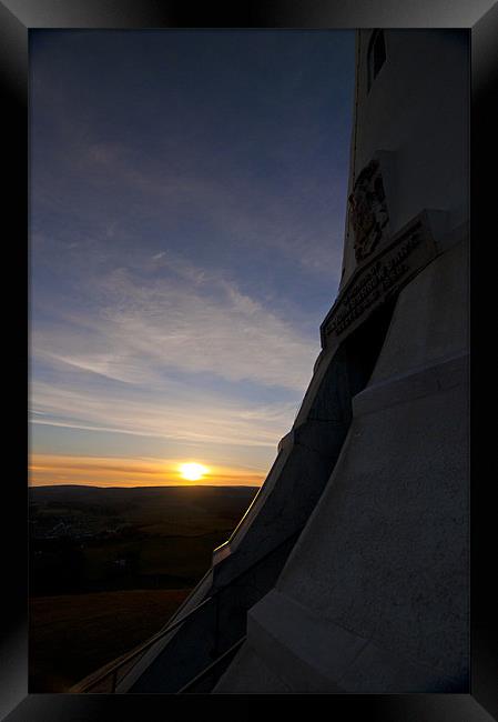 Hoad by Sunset Framed Print by Andrew Cundell