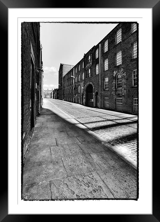 Ancoats Manchester Framed Mounted Print by Sandra Pledger
