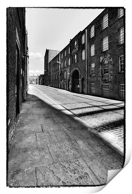 Ancoats Manchester Print by Sandra Pledger