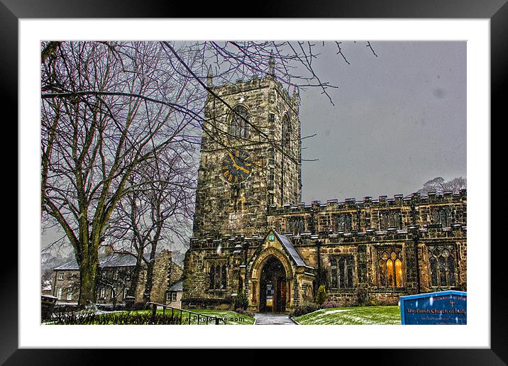 Church of Skipton Framed Mounted Print by Ade Robbins