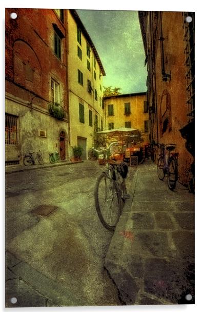 Lucca Italy Acrylic by clint hudson