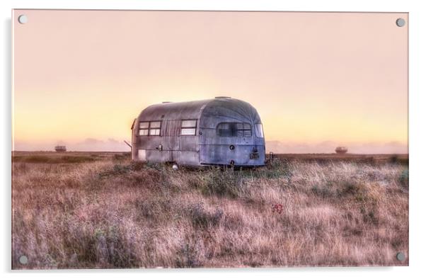 Tin Tent Acrylic by Jason Green