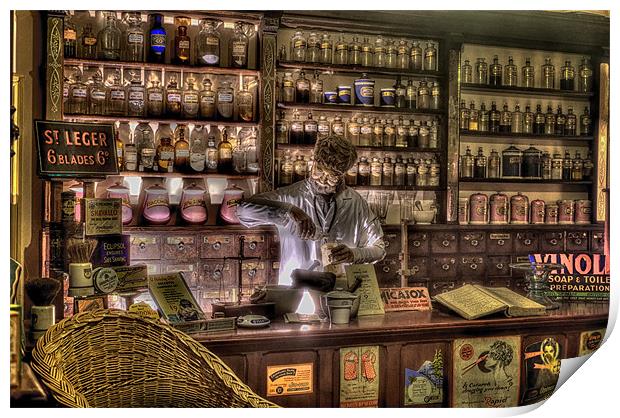 The Apothecary Print by Dean Messenger