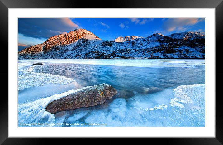 Llyn Ogwen Framed Mounted Print by Rory Trappe