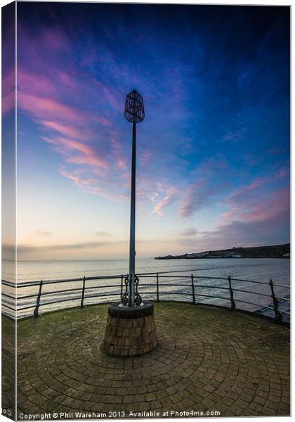 End of the Jetty Canvas Print by Phil Wareham