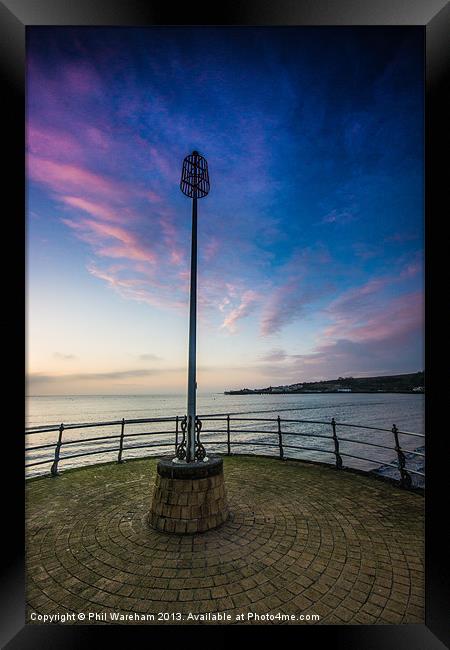 End of the Jetty Framed Print by Phil Wareham