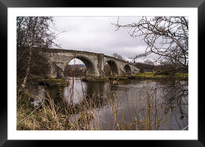 Sterling bridge Framed Mounted Print by keith sutton