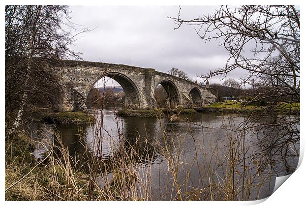 Sterling bridge Print by keith sutton