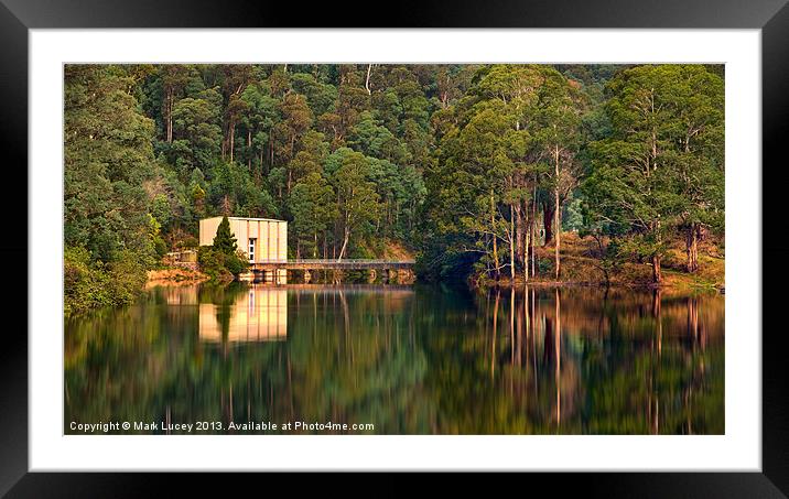 Colours of Power Framed Mounted Print by Mark Lucey