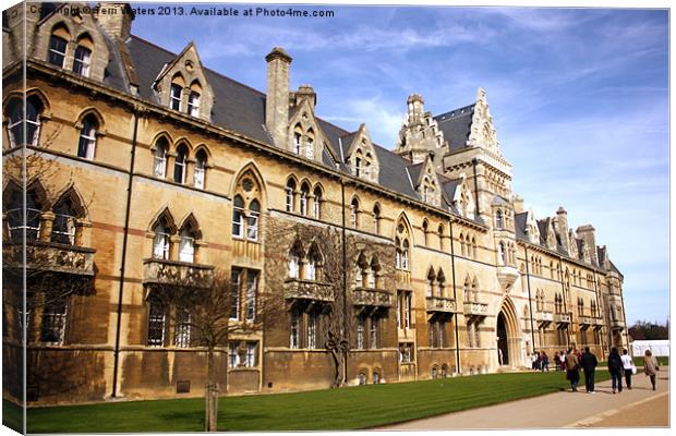 Meadow Building Christ Church College Oxford Canvas Print by Terri Waters