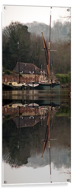 Medway Reflection Acrylic by Rupert Gladstone