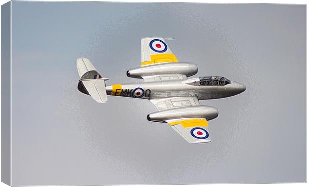 The Gloster Meteor FMKQ Canvas Print by Hippy Soul