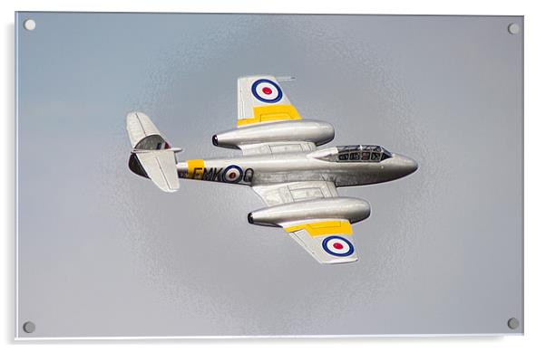 The Gloster Meteor FMKQ Acrylic by Hippy Soul