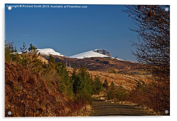 DSC_4312 Snow capped Storr Acrylic by Richard Smith